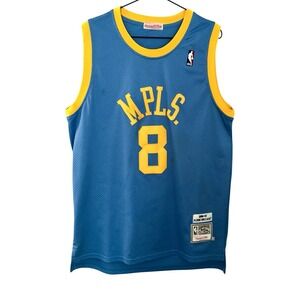 Mitchell Ness Hardwood Classics Kobe Bryant 1996-97 MPLS Jersey Men's Size Large